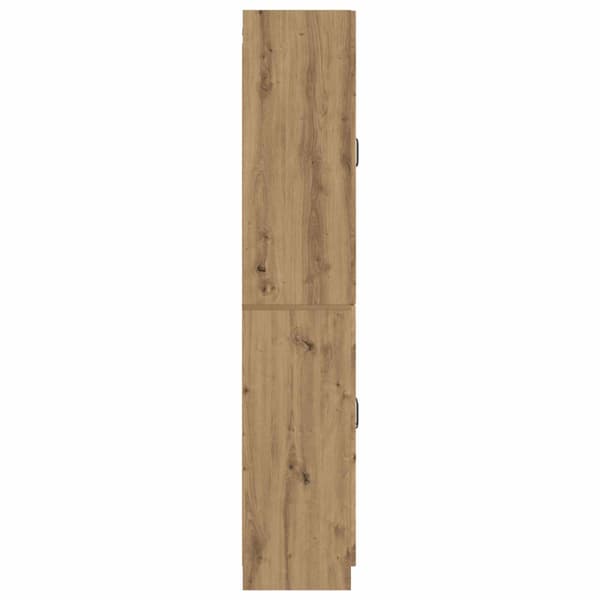 Skåpset 2 pcs Konstruerat trä