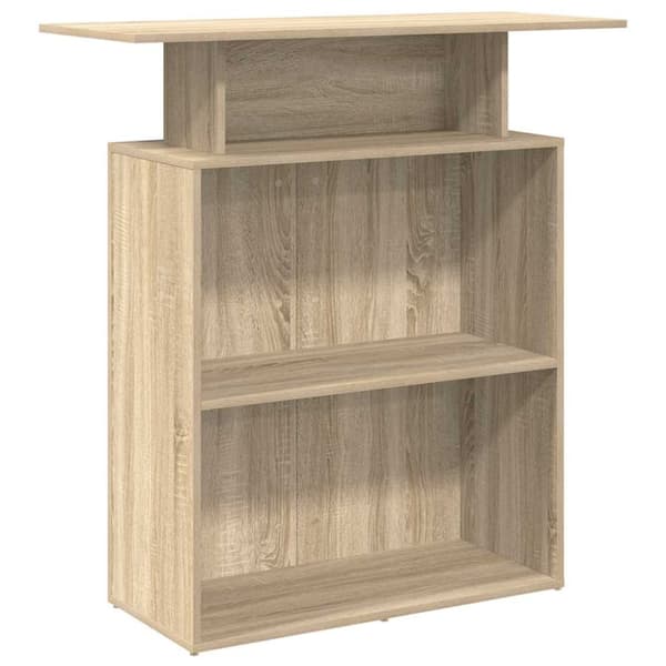 Receptionsdisk Sonoma Ek 100x40x104 cm Konstruerat trä