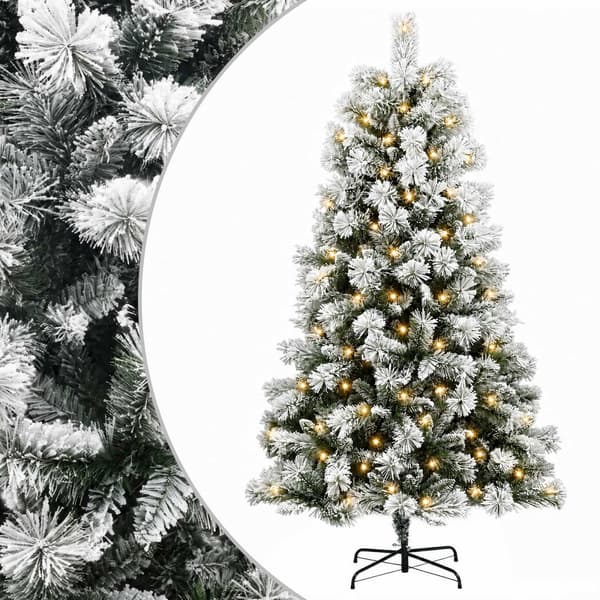 Plast Hingad Julgran 240 cm 300 LED-lampor Varmvit