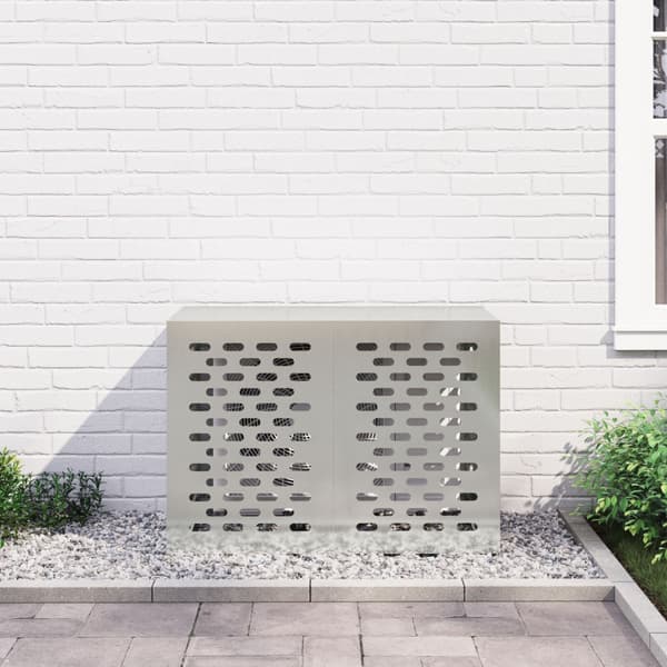 Täckning för Luftkonditionering Silver 100 x 50 x 70 cm