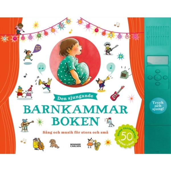 Den sjungande barnkammarboken (inbunden)