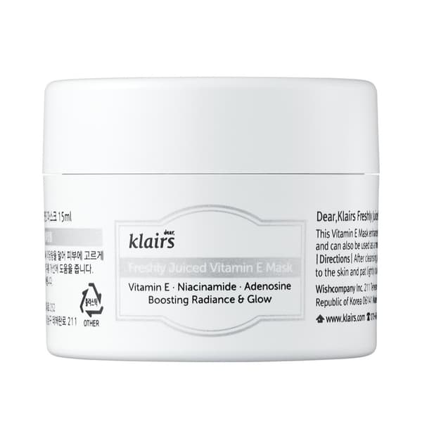 Freshly Juiced Vitamin E Mask 15ml