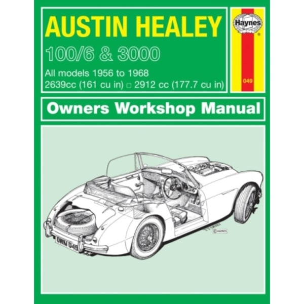 Austin Healey 100/6 & 3000 (56 - 68) Haynes Repair Manual (häftad, eng)