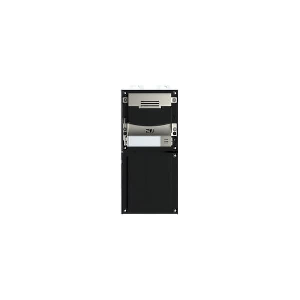 2N IP Verso 2.0 - IP intercom station huvud enhet - Bluetooth 5.0 LE - nickel  (Öppnad)