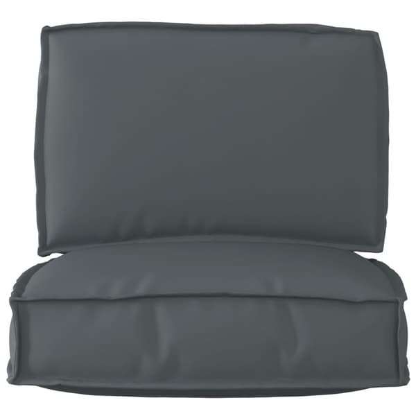 Pallkuddset 2 pcs Antracit Oxford Tyg