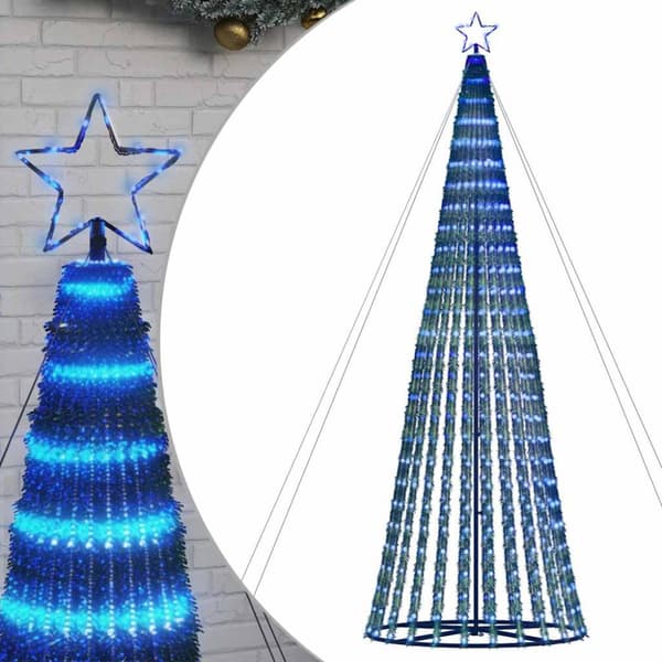 LED julgran 1028 LED blå 403 cm