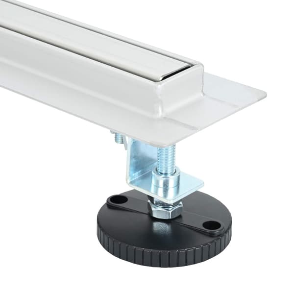 360° Duschavlopp med smal modell Silver 80 cm