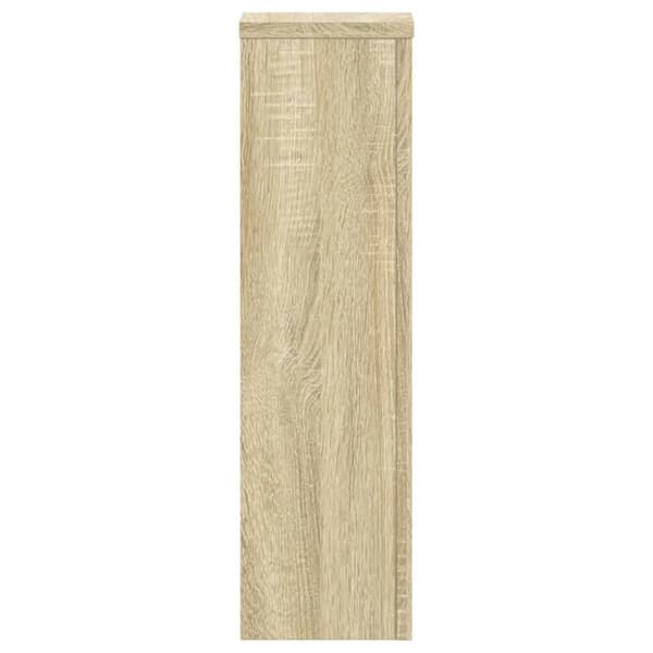 Växtställ 2 st sonoma ek 17x17x60 cm konstruerat trä