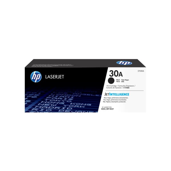HP 30A - svart - original - LaserJet - tonerkassett (CF230A)