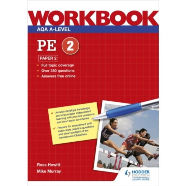 AQA A-level PE Workbook 2: Paper 2 (häftad, eng)