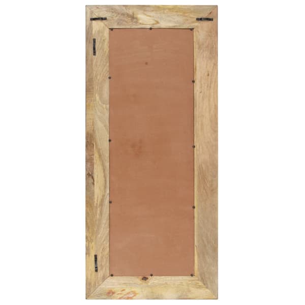 Spegel 110x50 cm massivt mangoträ