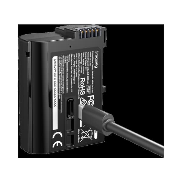 SmallRig 5299 USB-C Camera Battery with Power Display for Nikon EN-EL15c