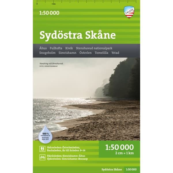 Sydöstra Skåne 1:50.000