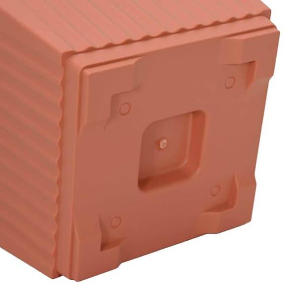 Växtkrukor 6 pcs Murgrön 38 x 38 x 30 cm Plast