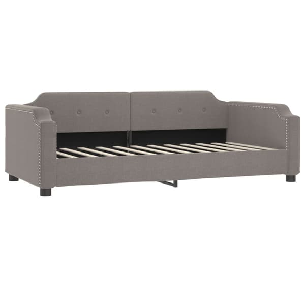 Dagbädd taupe 90x200 cm tyg