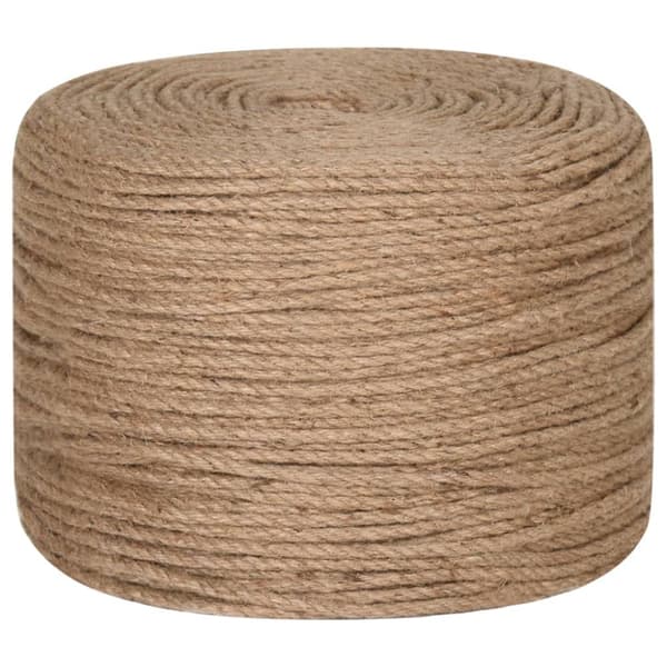 Juterep 25 m lång 6 mm tjock