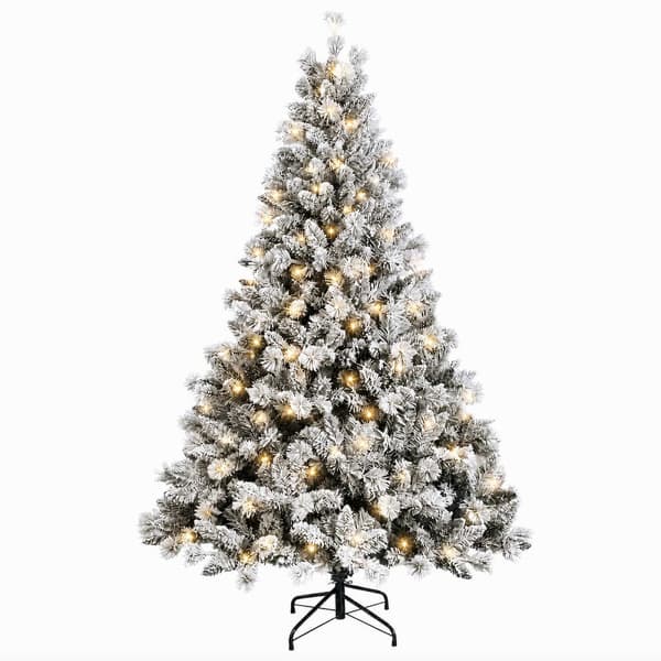 Plast Hingad Julgran 150 cm 150 LED-lampor Varmvit