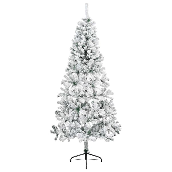 Plast Hingad Julgran 210 cm 300 LED-lampor Varmvit