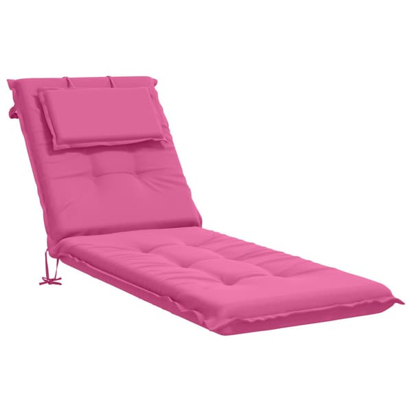 Solstol Kudde GEMERT 100% Polyester Rosa 190 x 50 x 9 cm