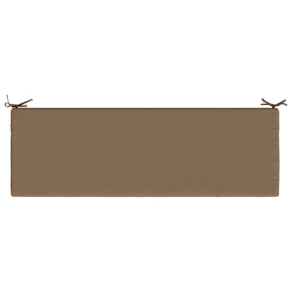 2-delade Bänk Kuddar SOEST 2 st 100% Polyester Taupe