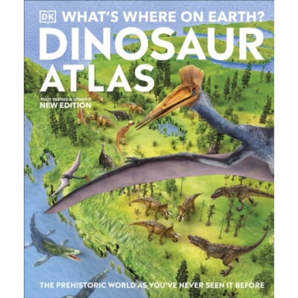 What's Where on Earth? Dinosaur Atlas (inbunden, eng)