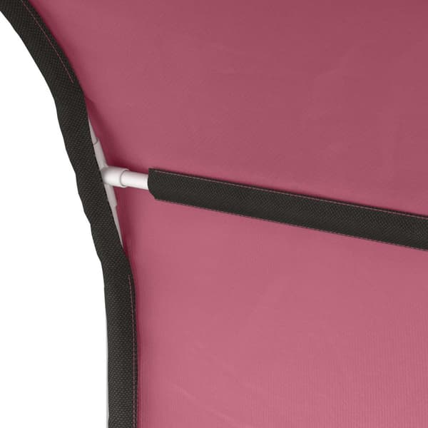 Sängtunnel 2 pcs Rosa 211 x 52,5 x 2 cm Polyester
