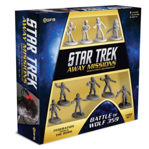 Star Trek Away Teams Starter Set: Wolf 359 (Federation: Riker +3 Vs Locutus +5)