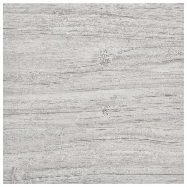 Golvplankor 55 pcs Ljusgrå 5,11 m² PVC
