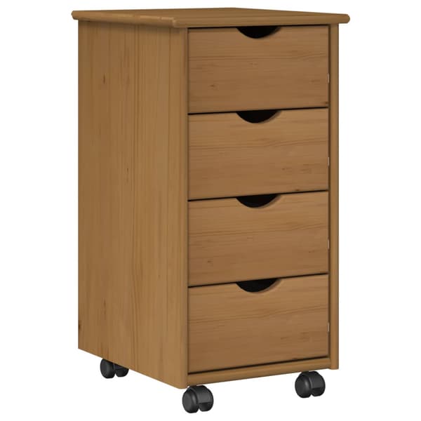 Skrivbordsskickset 2 st HonungsBrun Massiv furu