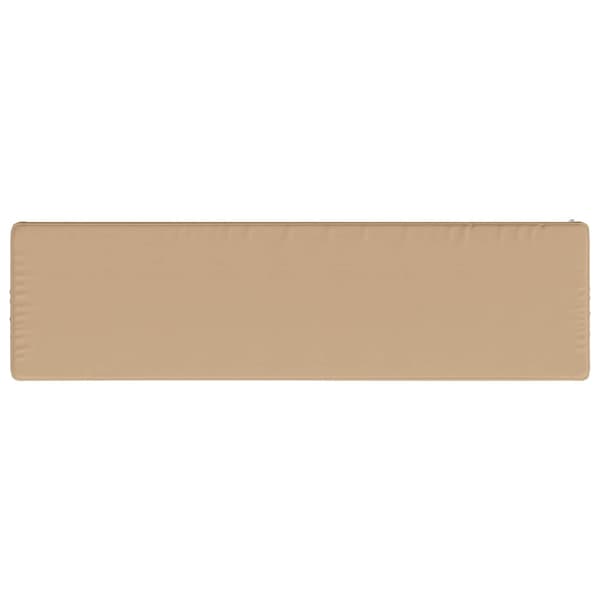 1-delad Bänk Kudde VUGHT 100% Polyester Sand 110 x 30 x 5 cm