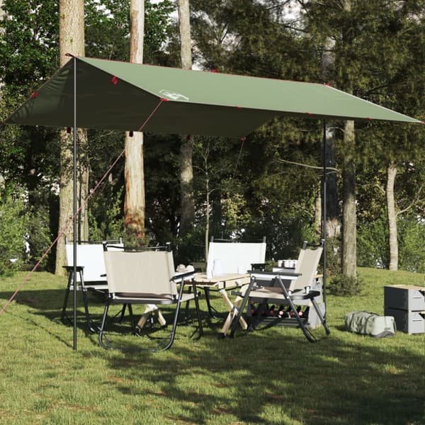 Tarp grön 360x294 cm vattentät