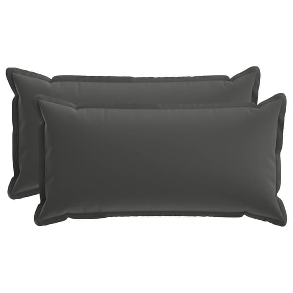 Kuddöverdrag 2 st HOUTEN Antracit 40 x 70 cm Polyester