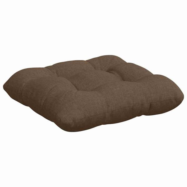 Sittkuddar 4 pcs Brun 40 x 40 x 12 cm tyg
