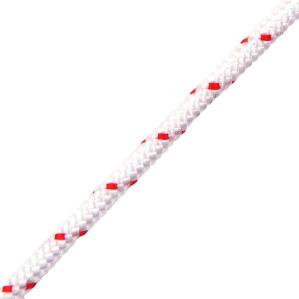 Startsnöre vit och röd Ø4 mm 10 m nylon