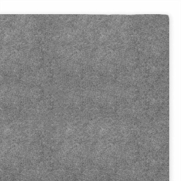 Bottenmatta ljusgrå 500x250 cm polyester geotextil