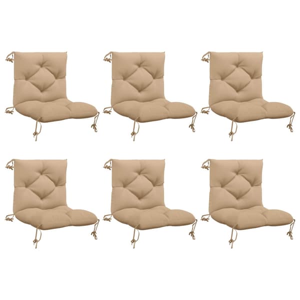 6-delade pallkuddar VIANEN 6 st 100% Polyester Sand