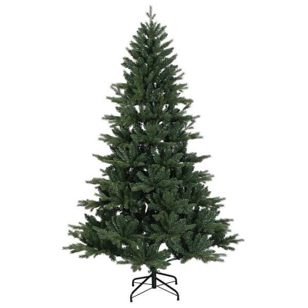 Plast Hingad Julgran 210 cm 300 LED-lampor Varmvit