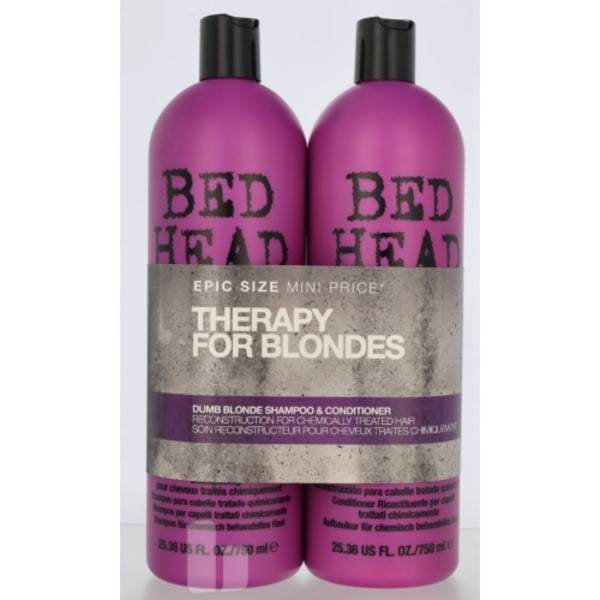 Tigi BH Dumb Blonde Tween Set 1500 ml Dam