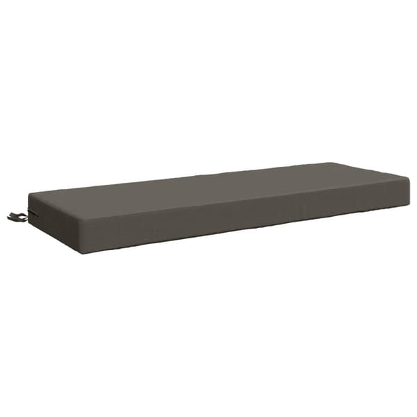 Sittkudde SOEST 100% Polyester Grå 120 x 40 x 10 cm