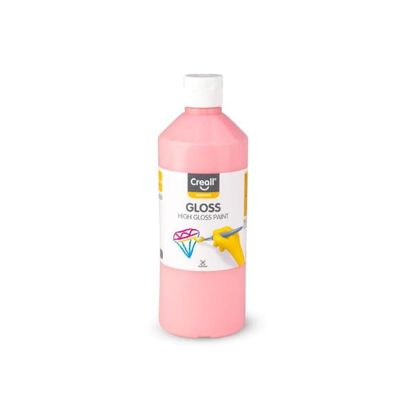 Glansfärg CREALL Gloss 500ml rosa
