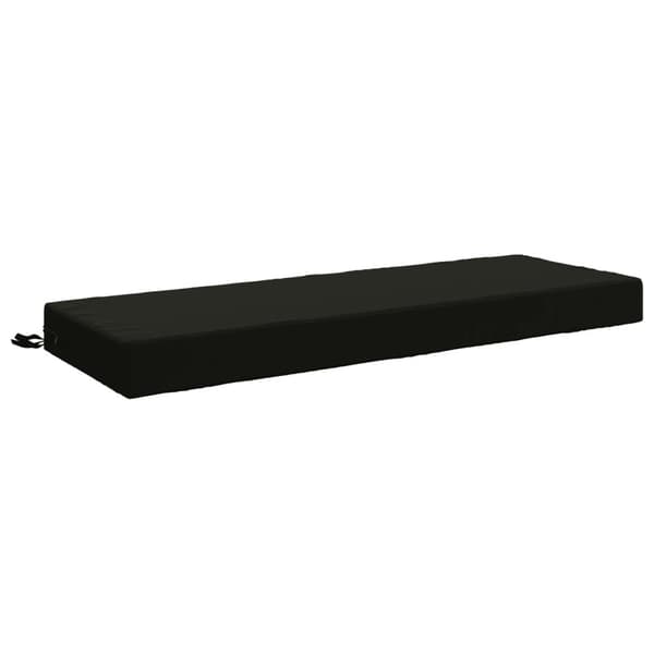 Sittkudde SOEST 100% Polyester Svart 120 x 40 x 10 cm