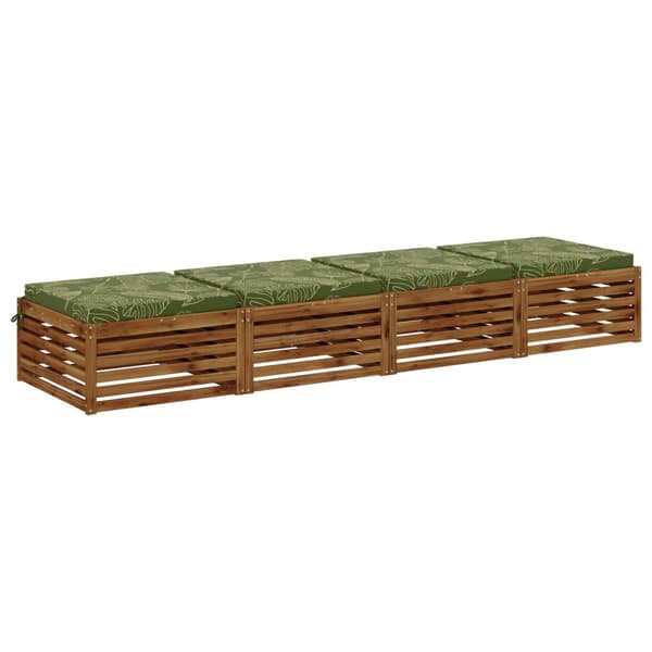 4-delade Sittdynor SOEST 4 st 100% Polyester Bladdesign
