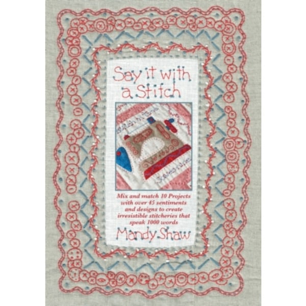Say it with a Stitch (häftad, eng)