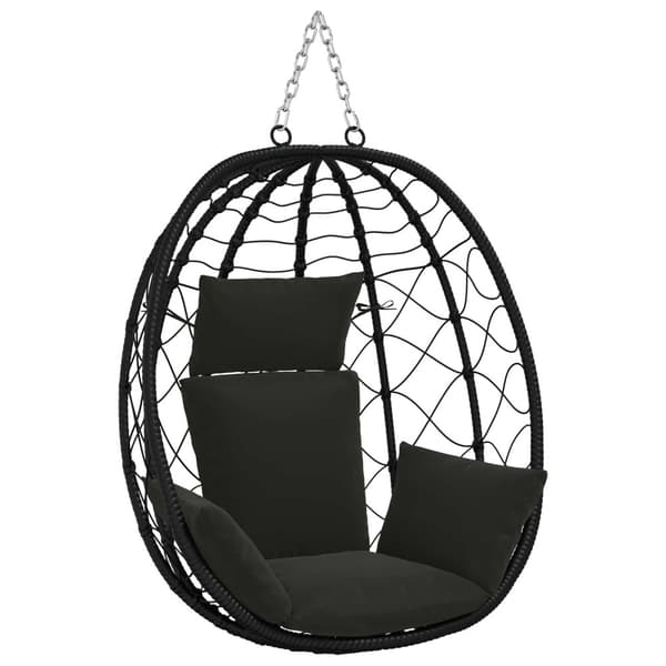 Adirondack Kudde PUTTEN 100% Polyester Svart 60 x 145 x 10 cm