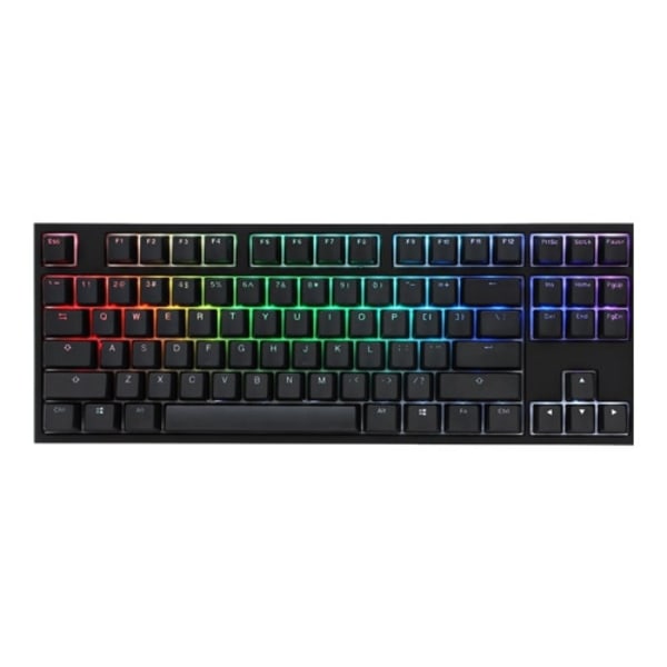 Ducky One 2 RGB TKL DKON1787ST - tangentbord - tysk - svart Inmatningsenhet Svart