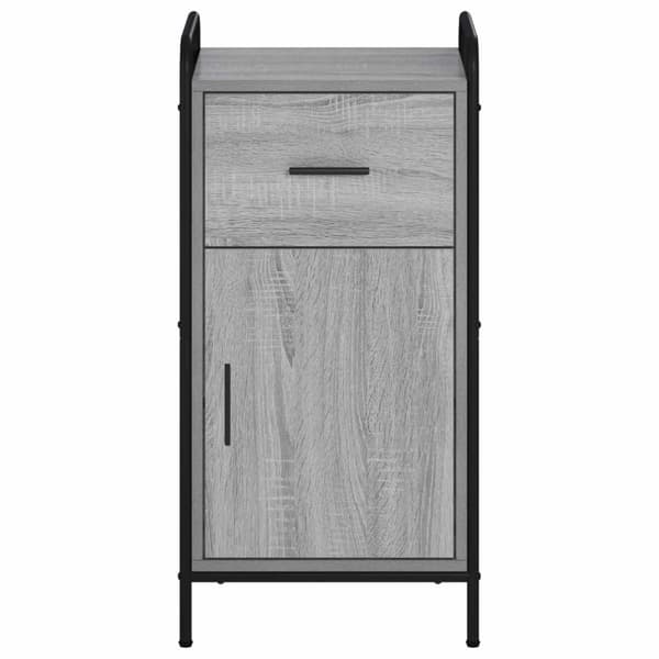 Sideboard Grå Sonoma 97 x 33 x 81 cm Konstruerat trä
