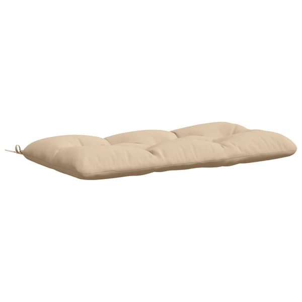 Bänk kudde VIANEN 100% Polyester Gräddvit 120 x 60 x 12 cm
