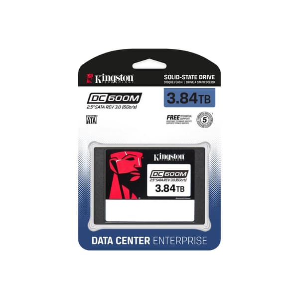 Kingston DC600M - SSD - Mixed Use - 3.84 TB - SATA 6Gb/s