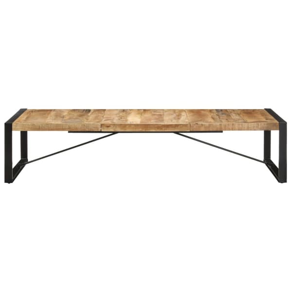 Soffbord 180x90x40 cm grovt mangoträ