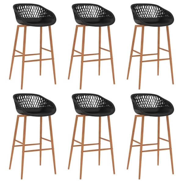 Bargrupp 7 delar svart